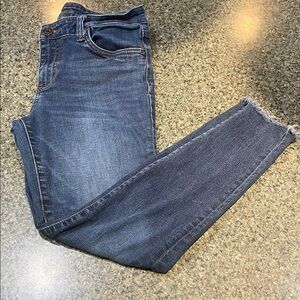 Kut From The Kloth Dark Wash Carlo Ankle Skinny Jeans size 8